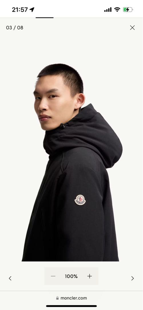 H*K様 定価45万25aw現行Livradois ミドル丈ダウンモンクレール