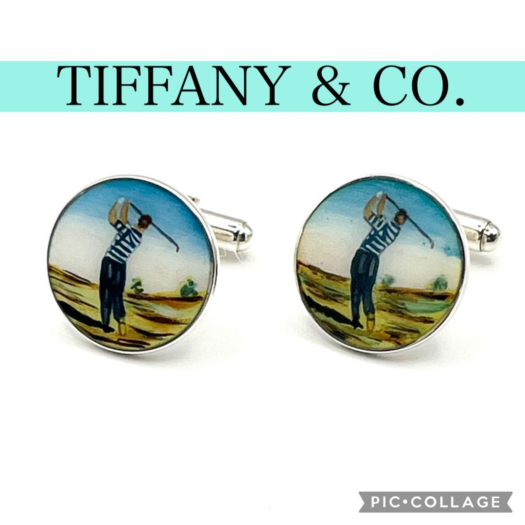 【希少】ティファニー ヴィンテージ ゴルフモチーフ カフス