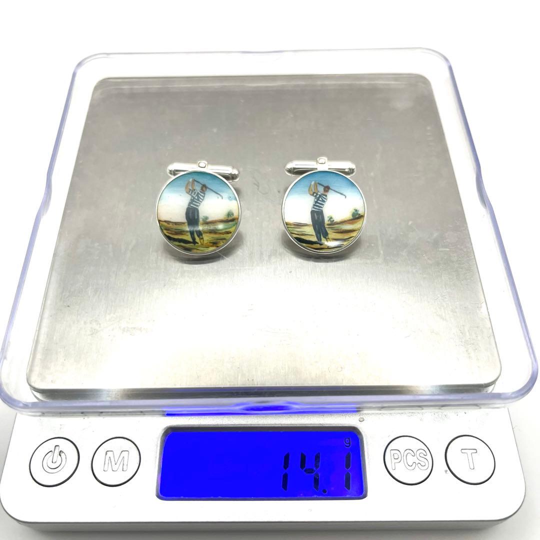 【希少】ティファニー ヴィンテージ ゴルフモチーフ カフス