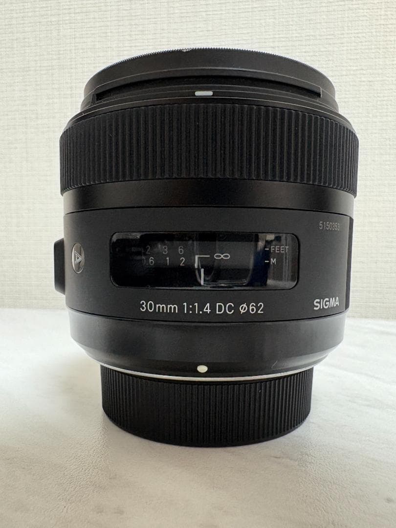 SIGMA シグマ 30mm F1.4 DC HSM ニコン用 保管ケース付き