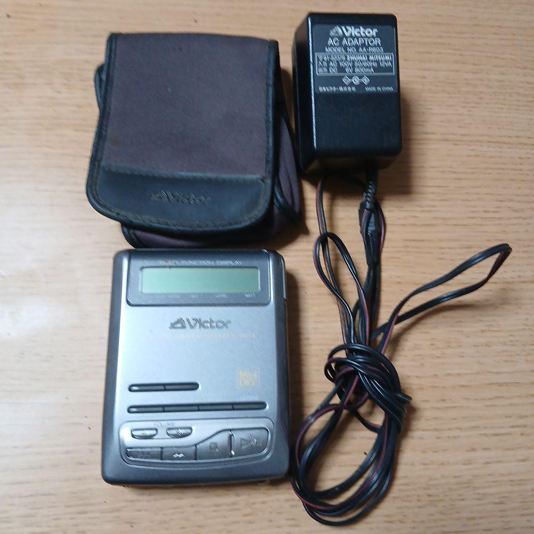 【ジャンク扱い】Victor ポータブルMDプレーヤー XM-R1