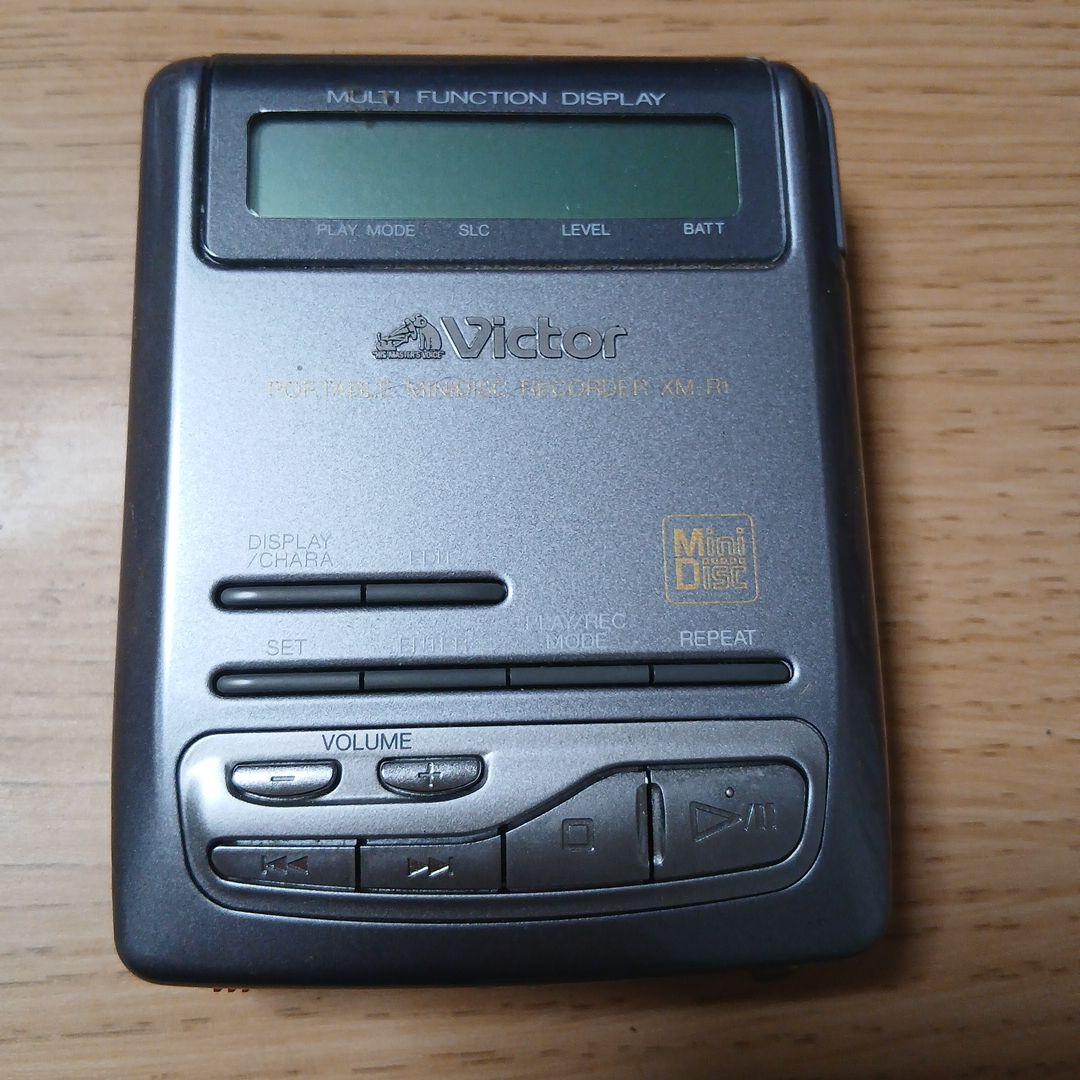 【ジャンク扱い】Victor ポータブルMDプレーヤー XM-R1
