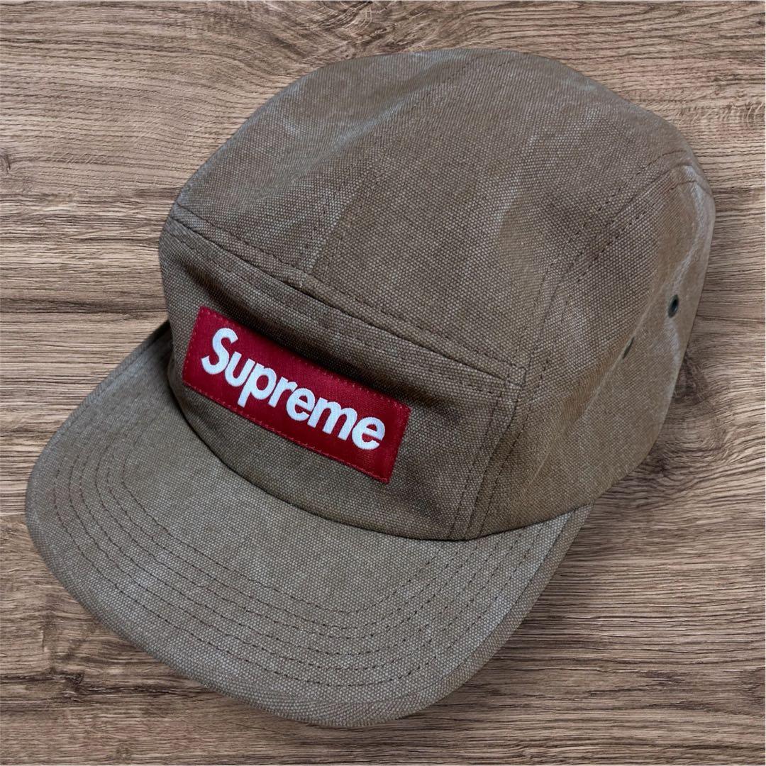 帽子 Supreme 19AW WASHED CANVAS CAMP CAP