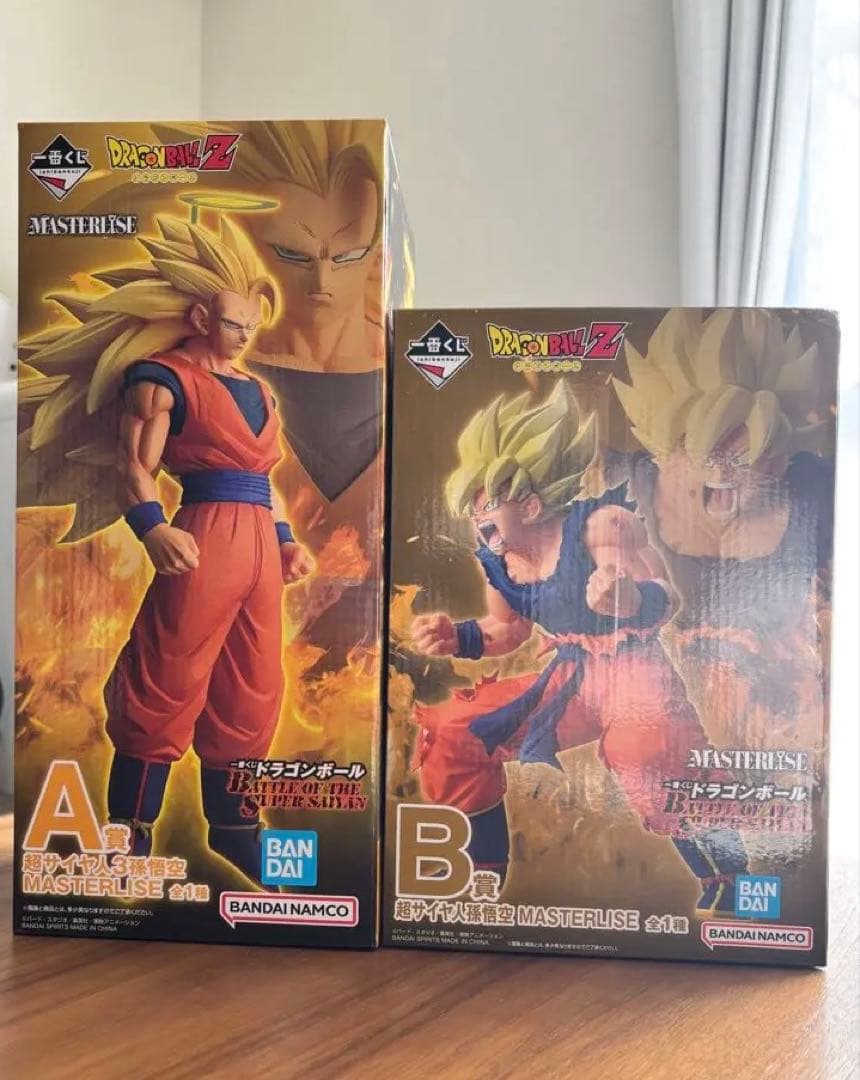 ドラゴンボール一番くじ　MASTERLISE 孫悟空　A賞B賞セット