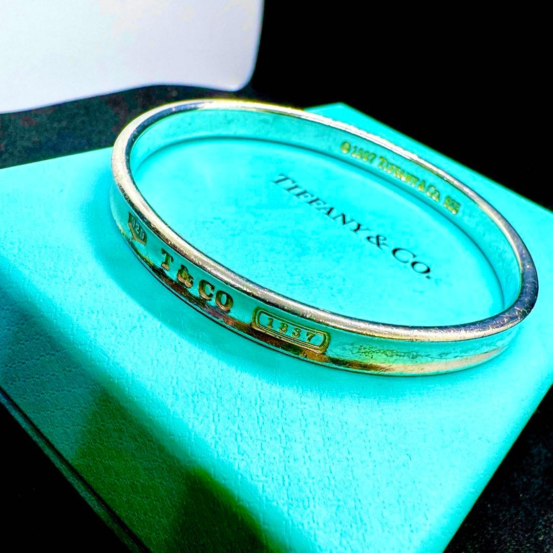 TIFFANY ティファニー ナロー　1837 バングル SV925 定番