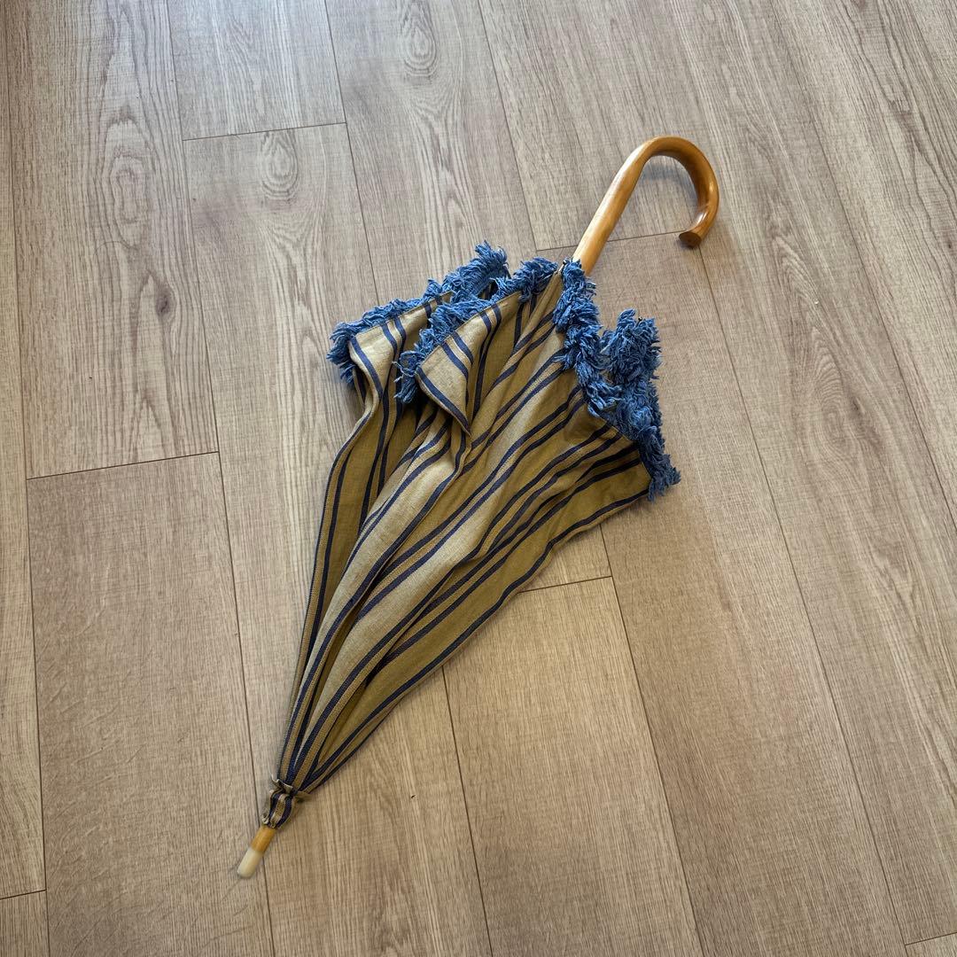 【完売商品/最終値下げ】Tabrik（タブリク） 日傘 ブルーストライプ