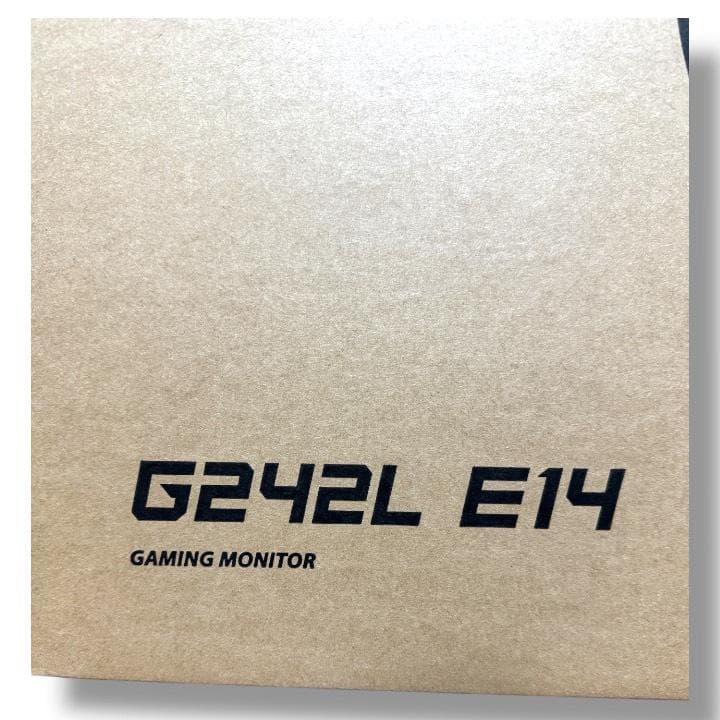 最安値新品未開封MSI G242L-E14 23.8インチ ゲーミングモニター