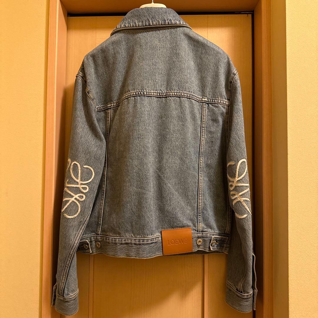 ま*ん様 LOEWE 25SS アナグラム デニムジャケット