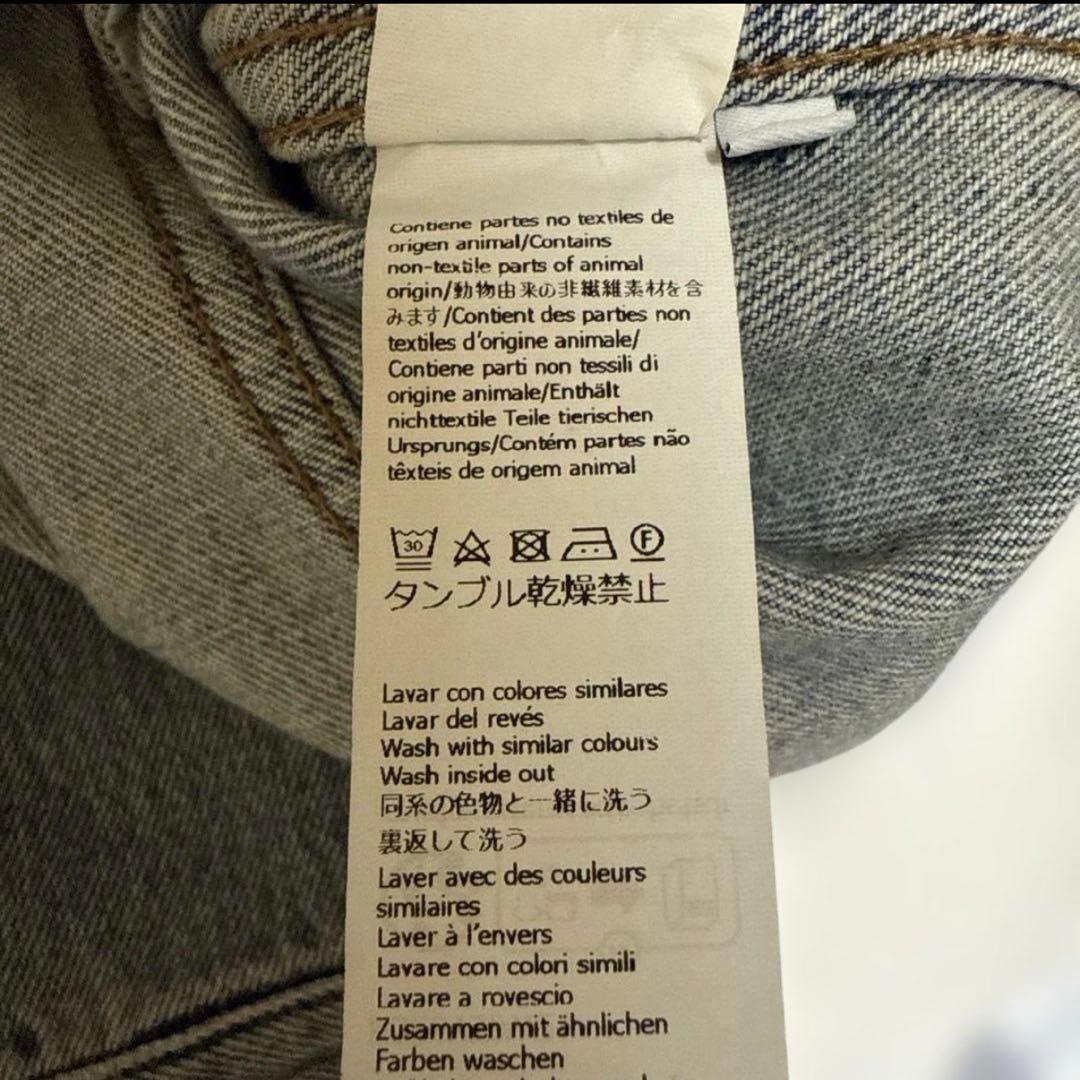 ま*ん様 LOEWE 25SS アナグラム デニムジャケット