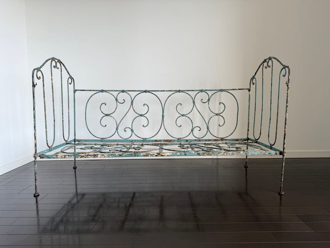 フランス アンティーク ブロカント フォールディング ベビーベッド