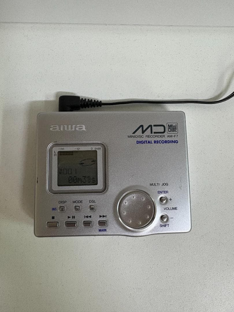 aiwa AM-F7 ポータブルMDプレーヤー レトロ家電