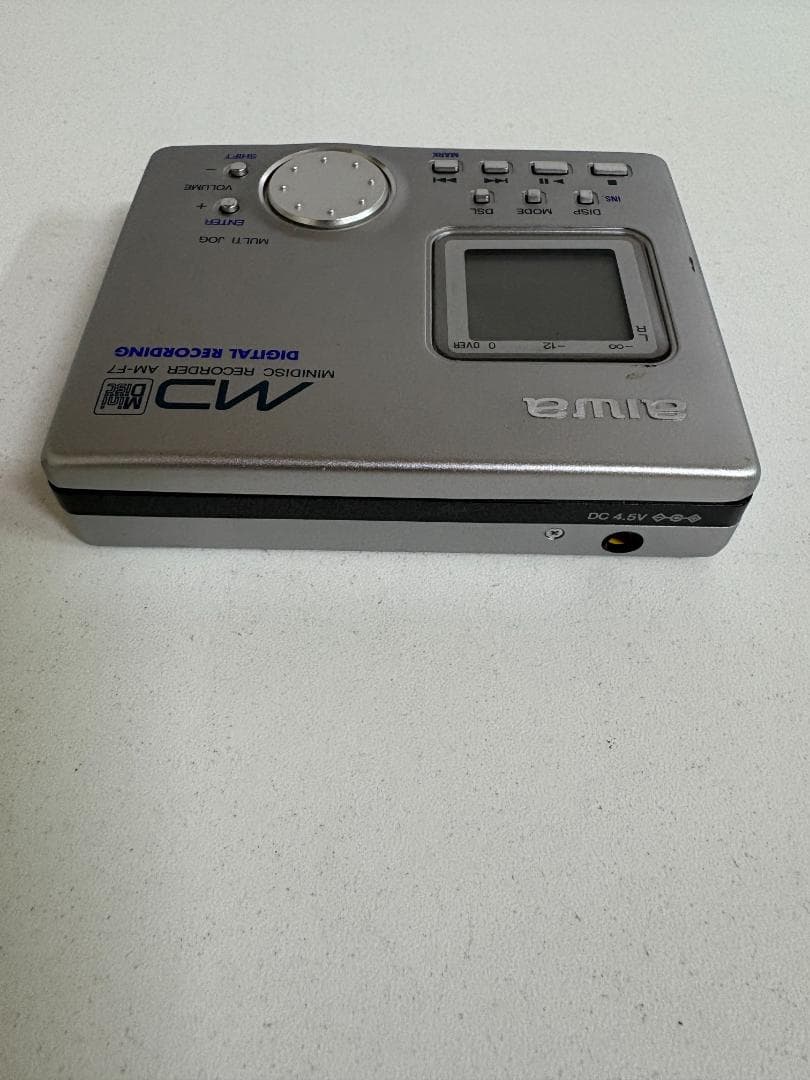 aiwa AM-F7 ポータブルMDプレーヤー レトロ家電