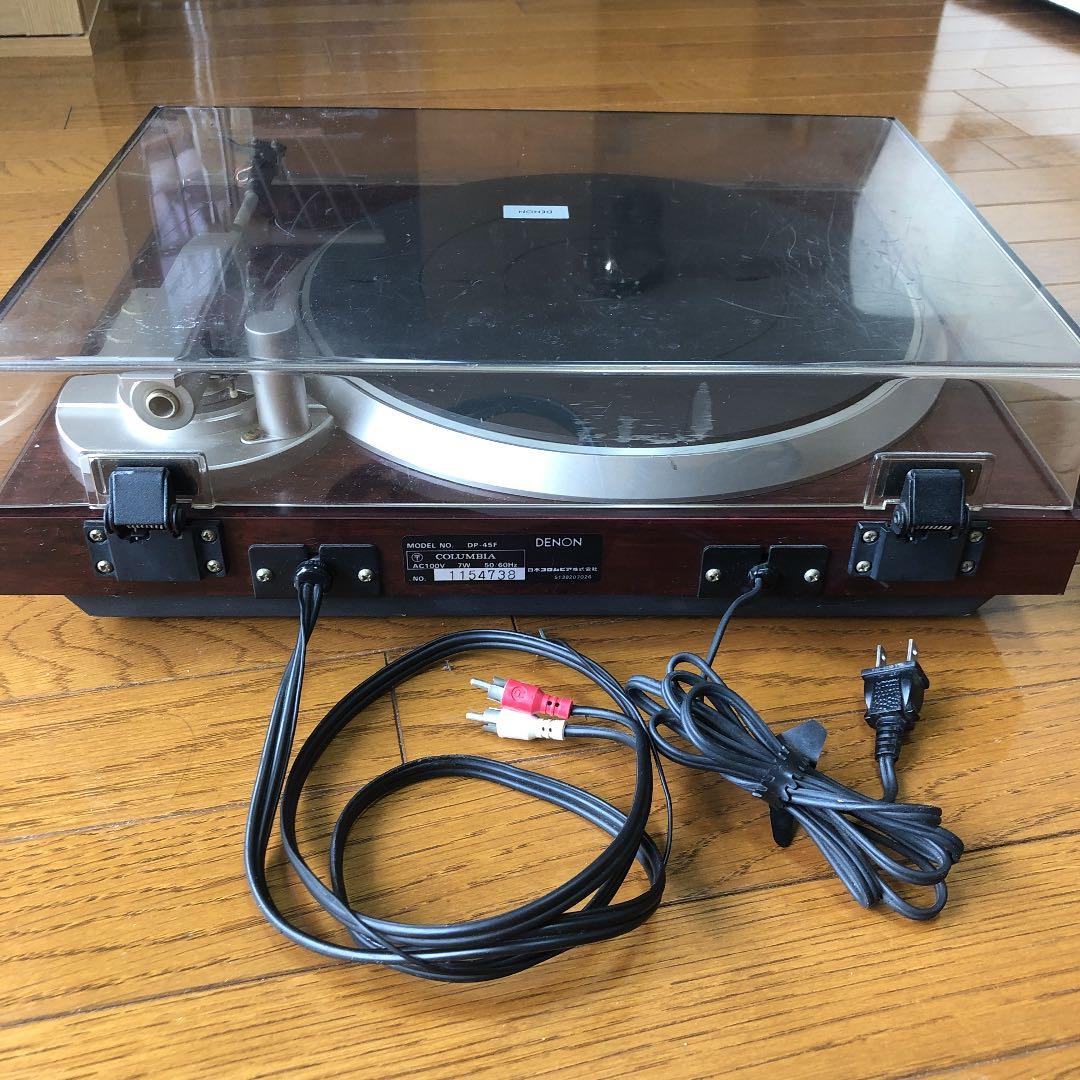 ターンテーブル レコード プレイヤー DENON
