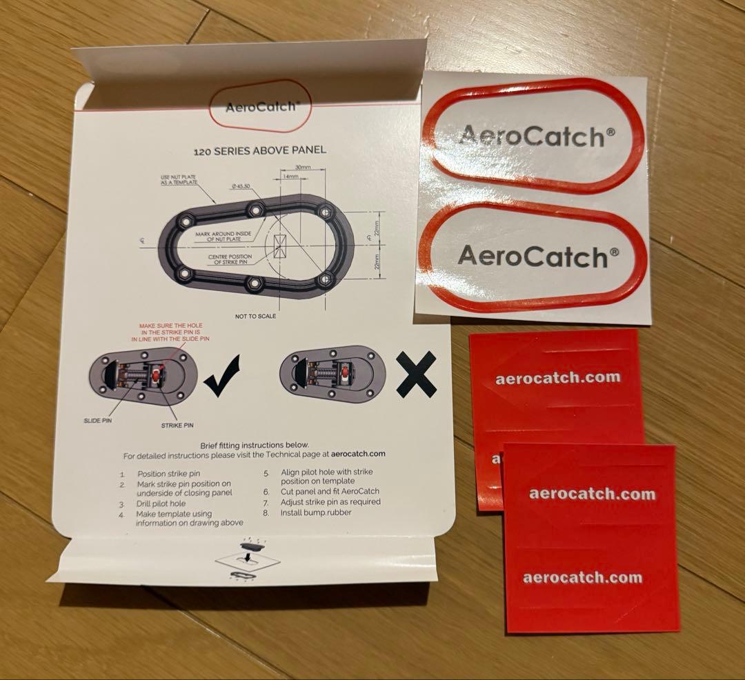 SFC AEROCATCH エアロキャッチプラス 鍵無　120-2000 正規品