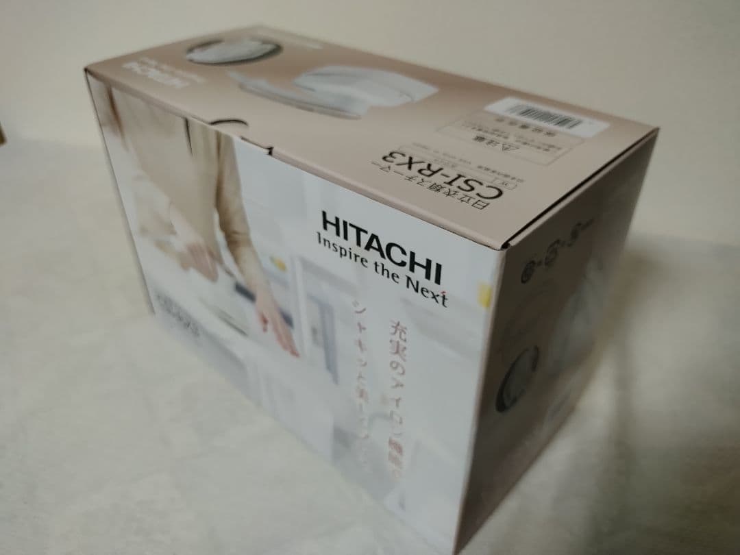 衣類ケア家電 HITACHI CSI-RX3(W) WHITE