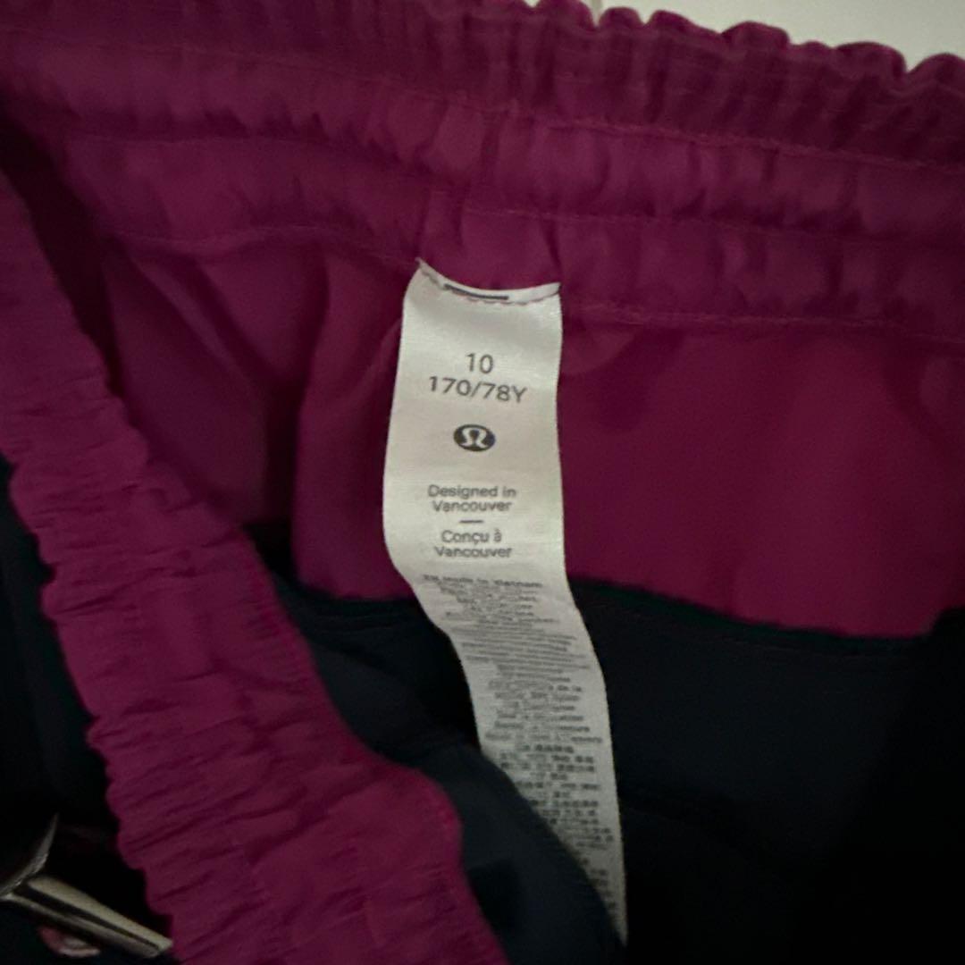 ルルレモン Ever green track pants サイズ10