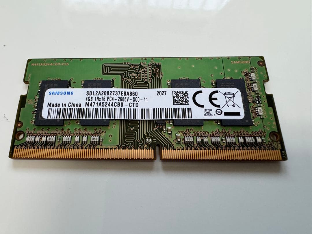 ノートPC用 DDR4 メモリ 計56GB 8GB×6 4GB×2 セット