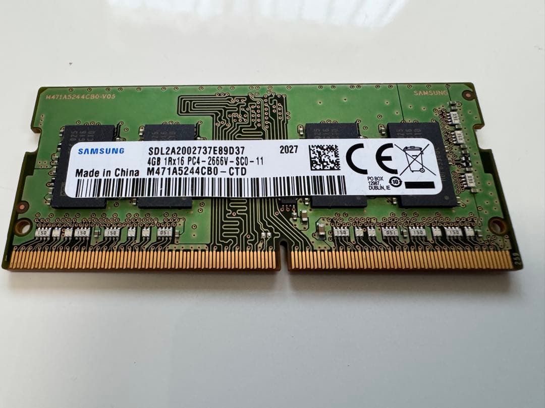 ノートPC用 DDR4 メモリ 計56GB 8GB×6 4GB×2 セット