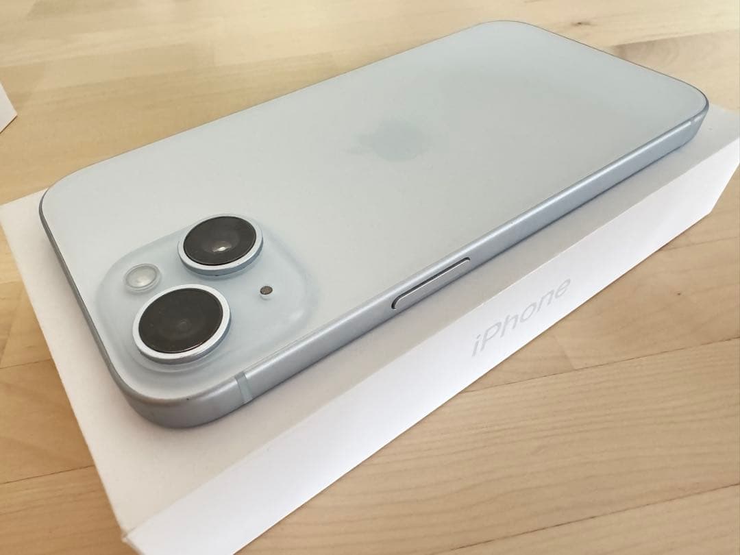 最終値下げ【美品】iPhone 15 256GB ブルー SIMフリー