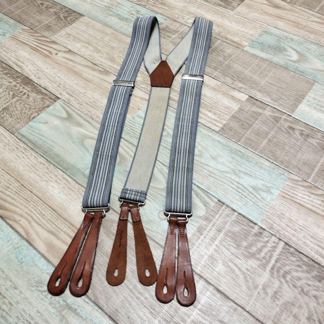 DOUBLE RL ダブルアールエル　　サスペンダー　　美品