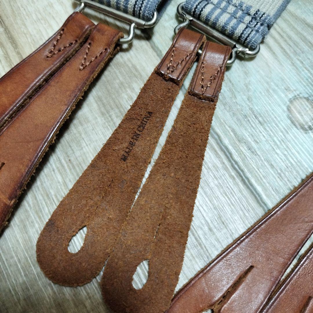 DOUBLE RL ダブルアールエル　　サスペンダー　　美品