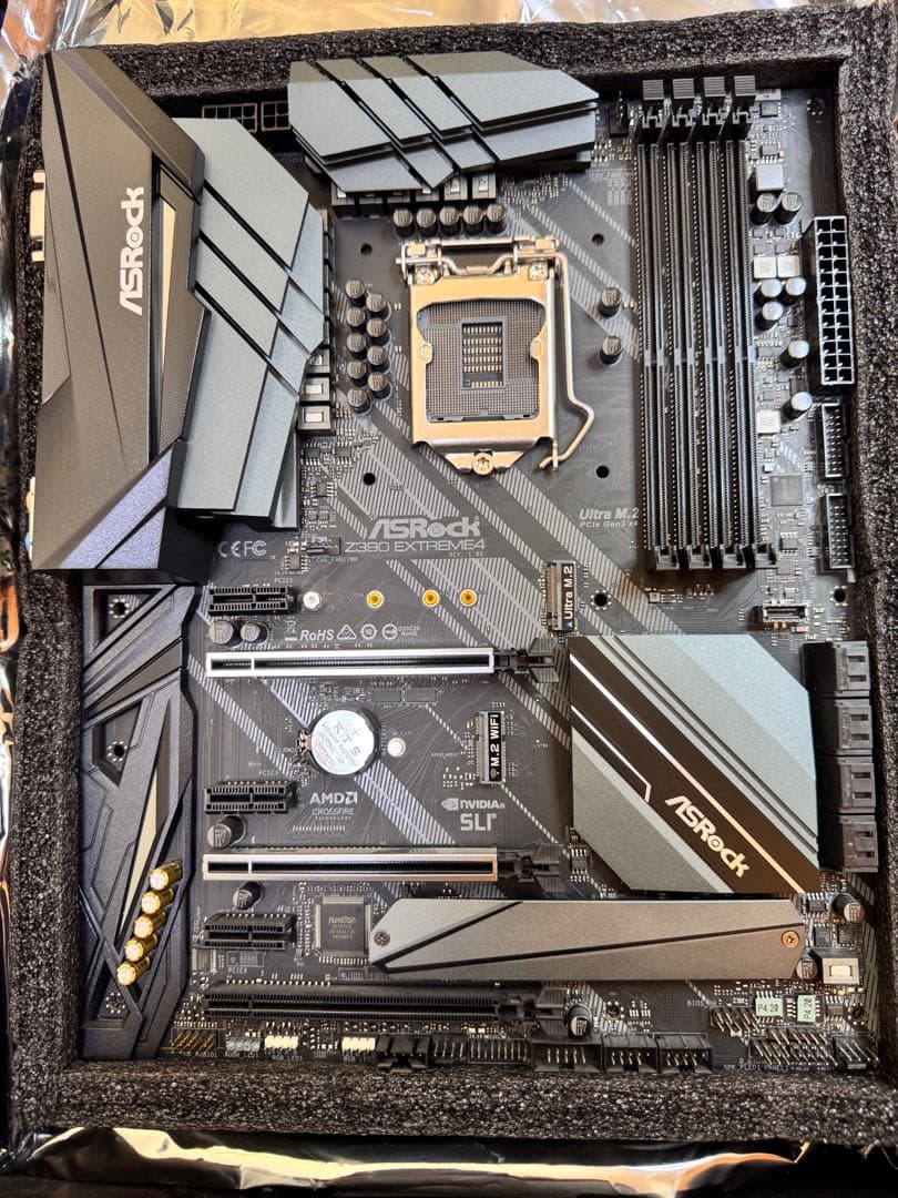 ASRockZ390Extreme4+i7 9700kメモリセット(動作確認済)