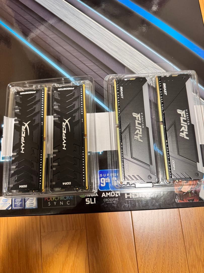 ASRockZ390Extreme4+i7 9700kメモリセット(動作確認済)