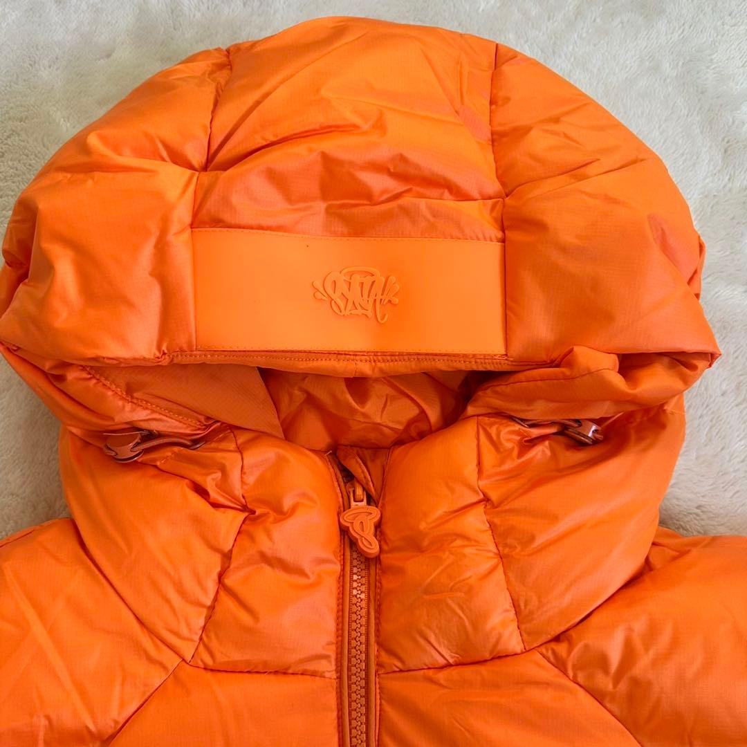 即日発送　syna world ダウンジャケット　オレンジ　シナワールド　UK