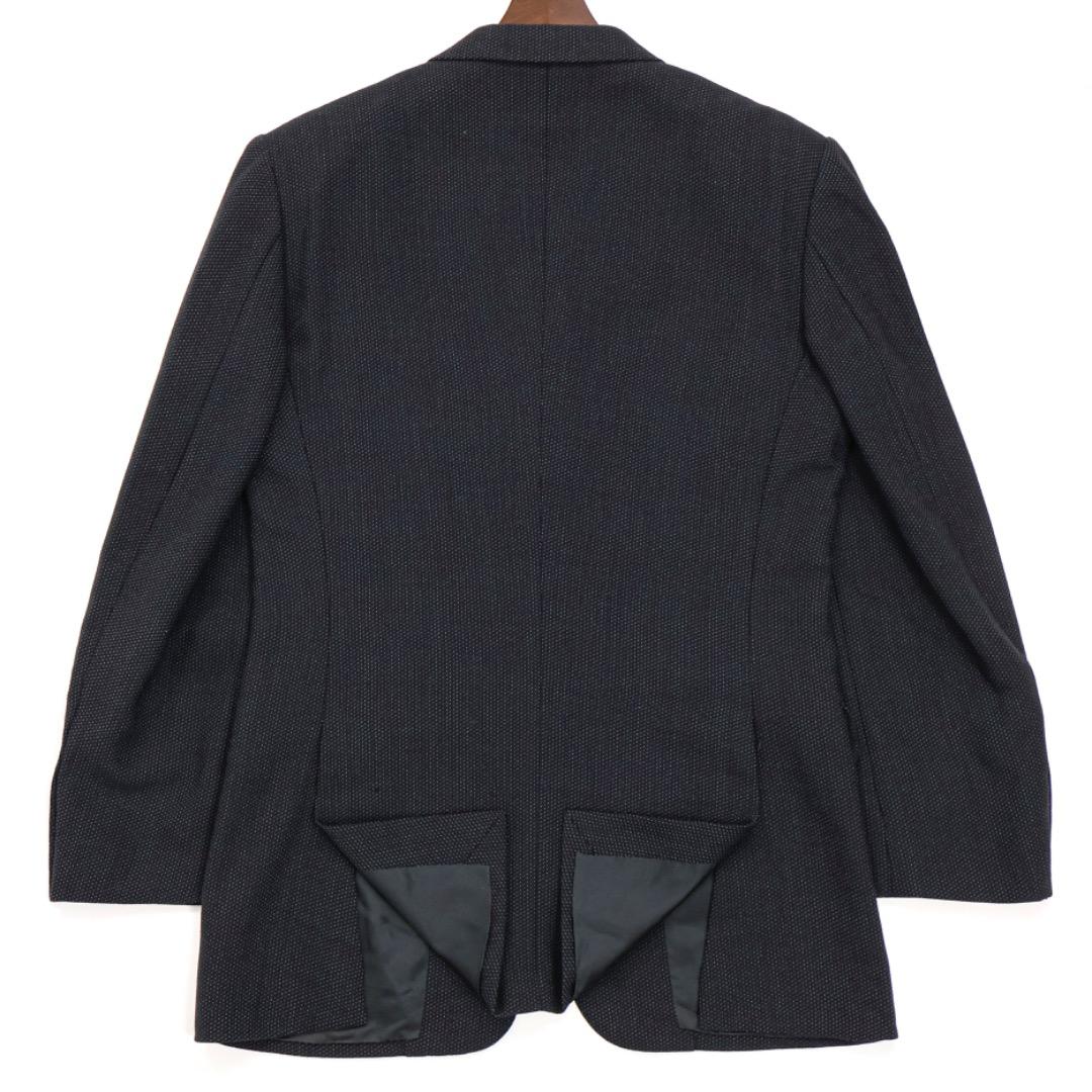 H5538◾️ポールスミス　イタリアンファブリック　ピンドット　３釦スーツ