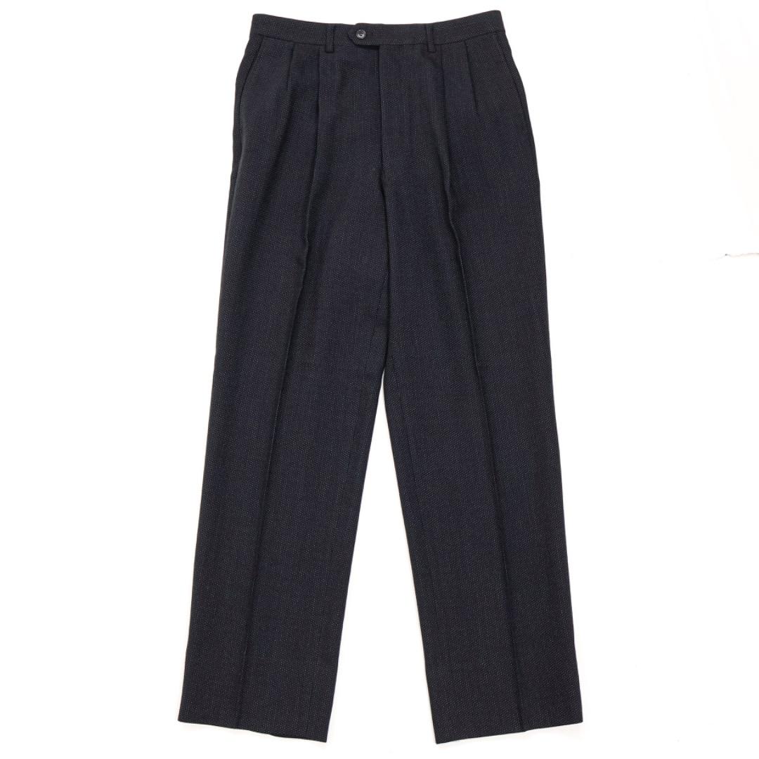 H5538◾️ポールスミス　イタリアンファブリック　ピンドット　３釦スーツ