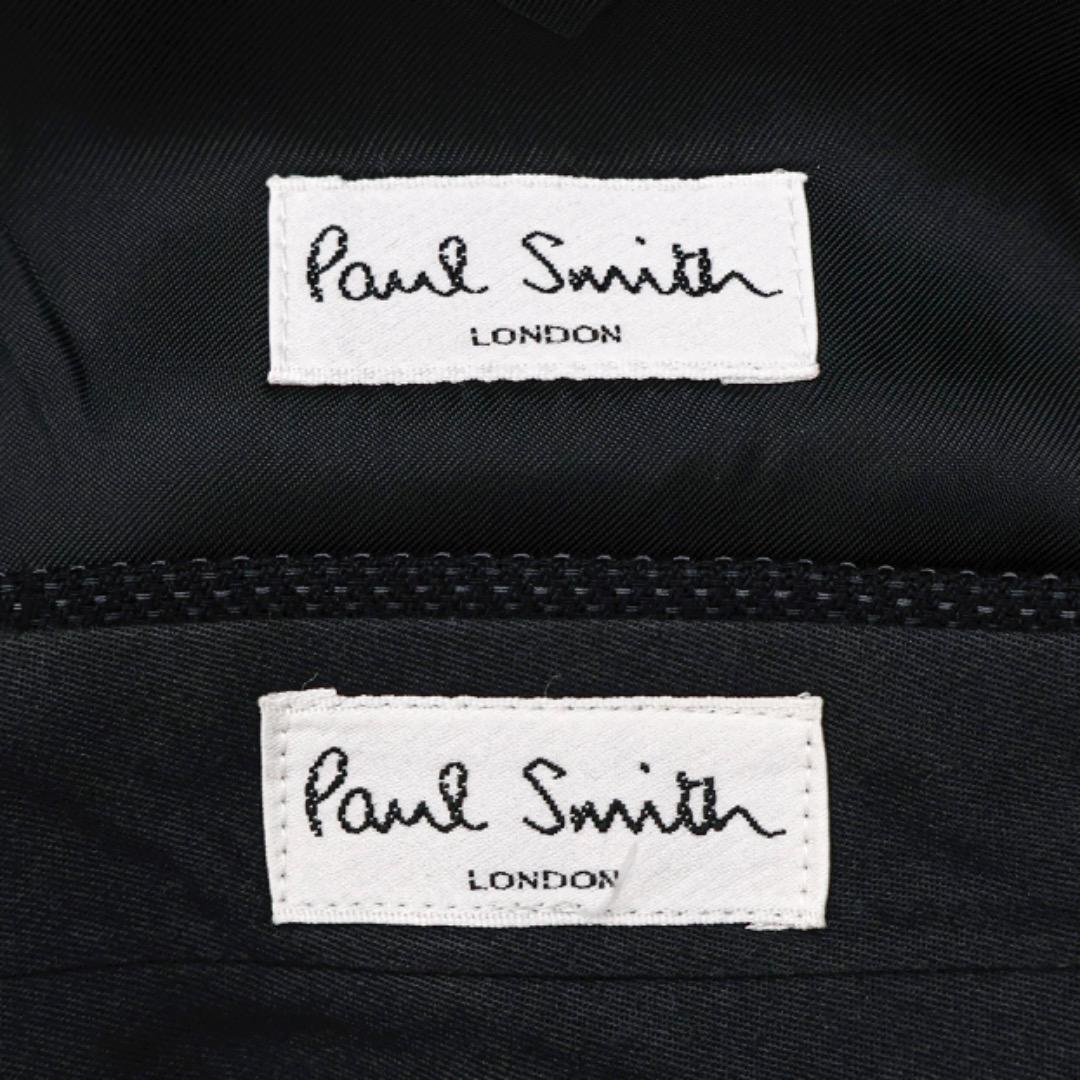 H5538◾️ポールスミス　イタリアンファブリック　ピンドット　３釦スーツ