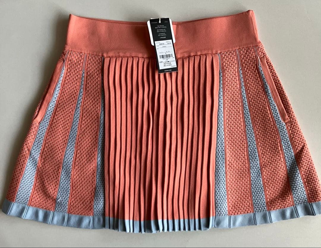 新品⛳️アディダスゴルフ プライムニット&プリーツスカート XL