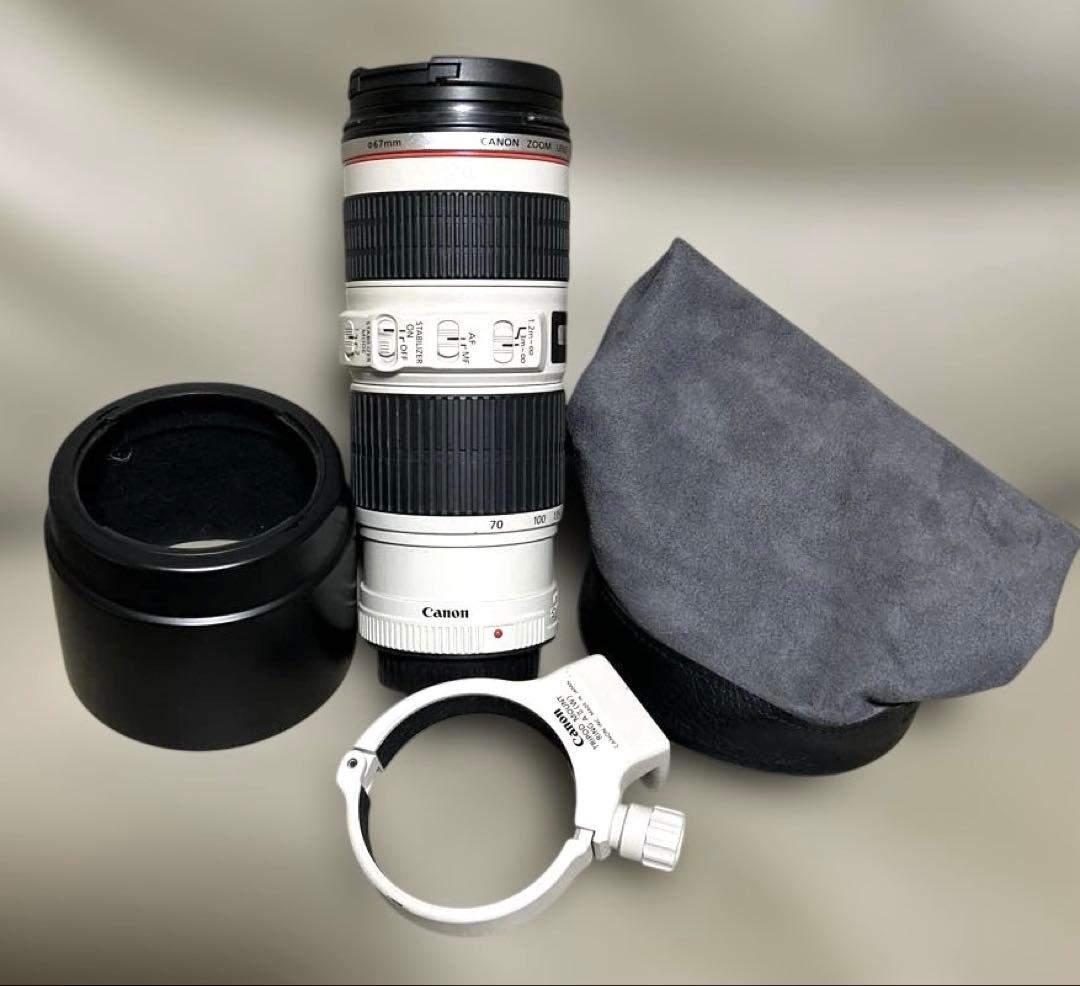 美品　Canon EF70-200mm F4 L IS USM 手ブレ補正