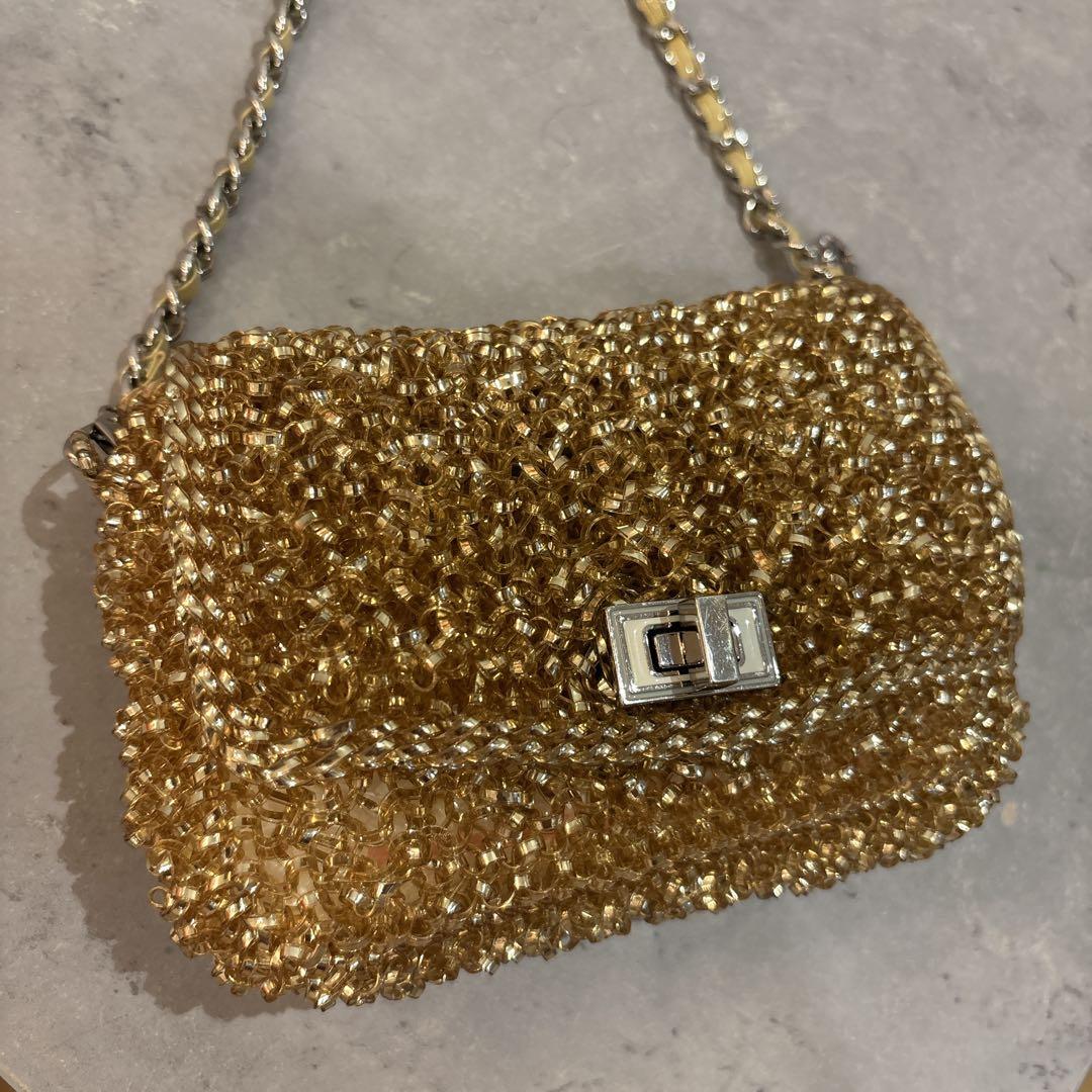 アンテプリマ バッグ ルッケット ターンロック　ゴールド