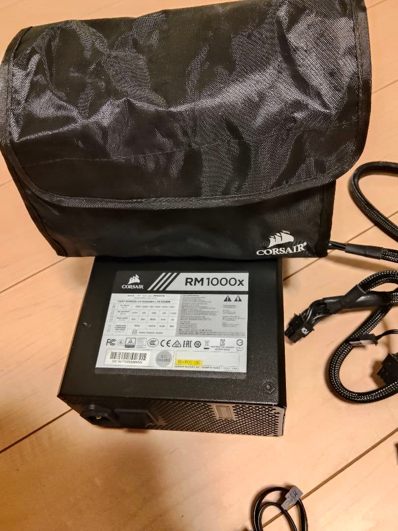 Corsair RM1000x 電源ユニット 1000W 動作確認済み