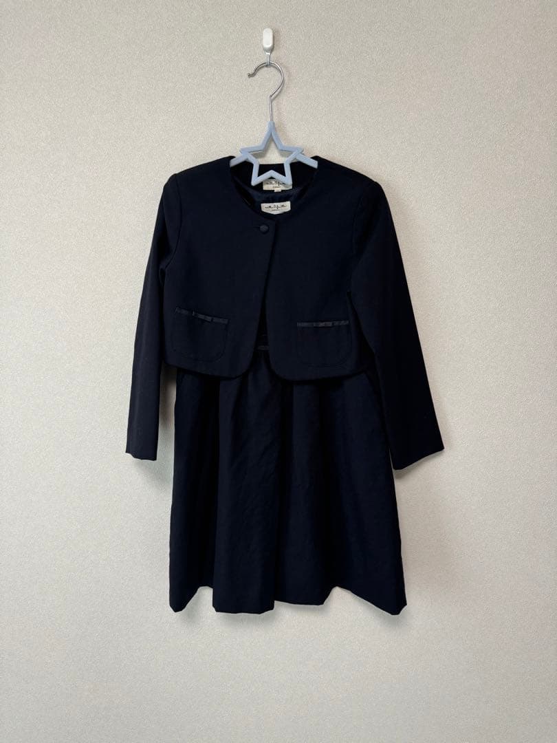 【美品】ミルフィーユ　お受験　アンサンブル　120