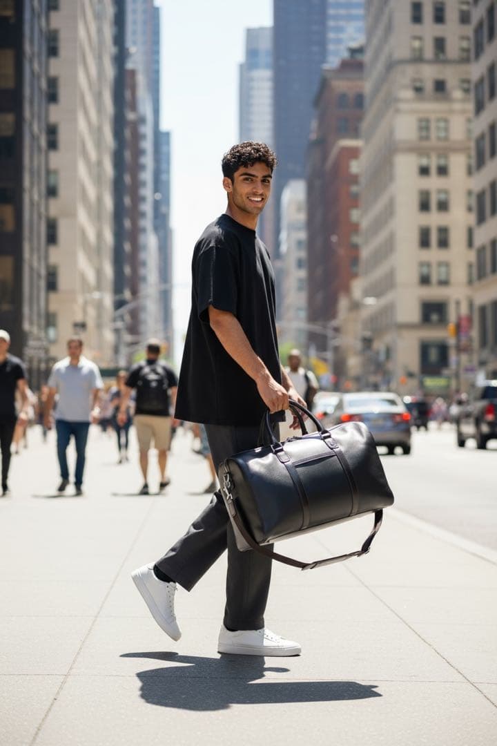 ダンヒル　2way レザー　ボストン　バック　W44H31D18