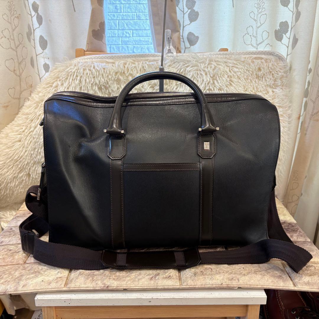 ダンヒル　2way レザー　ボストン　バック　W44H31D18