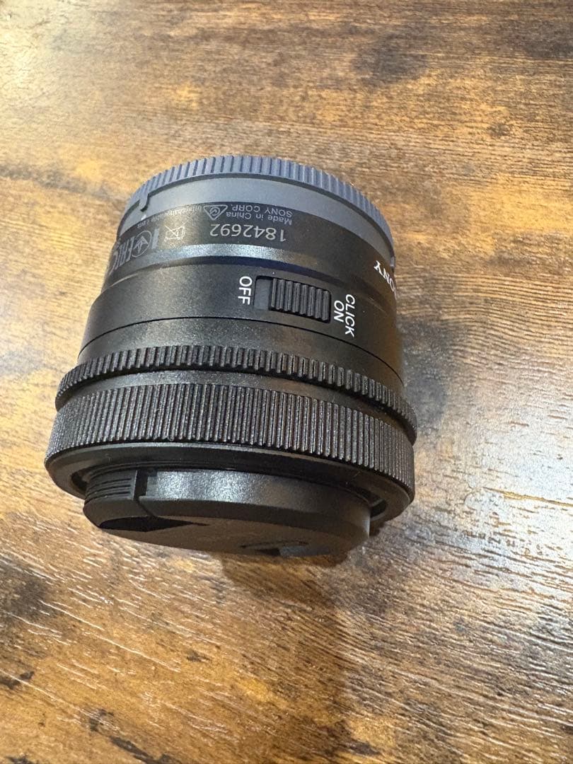 SONY FE 40mm F2.5 G 単焦点レンズ