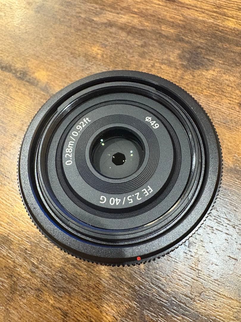 SONY FE 40mm F2.5 G 単焦点レンズ
