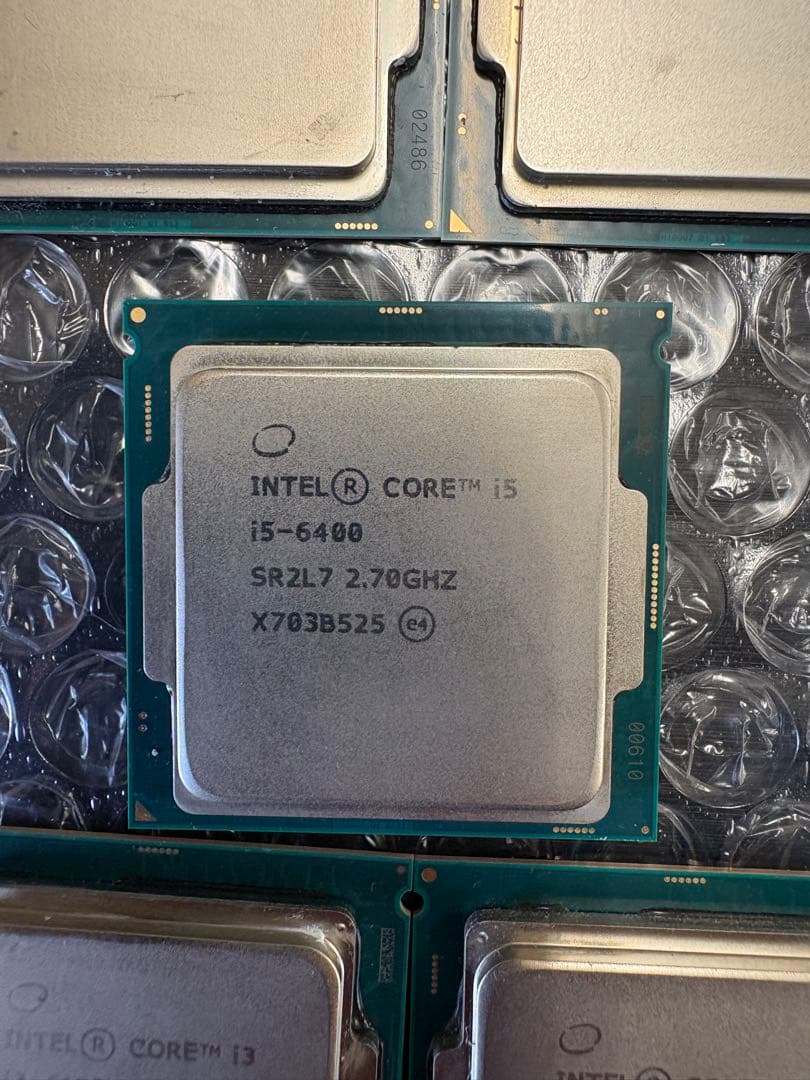 Intel cpu 6世代 7個セット