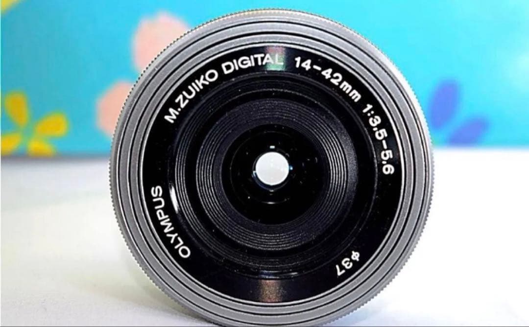 ★OLYMPUS パンケーキズームレンズ★14-42mm EZ★