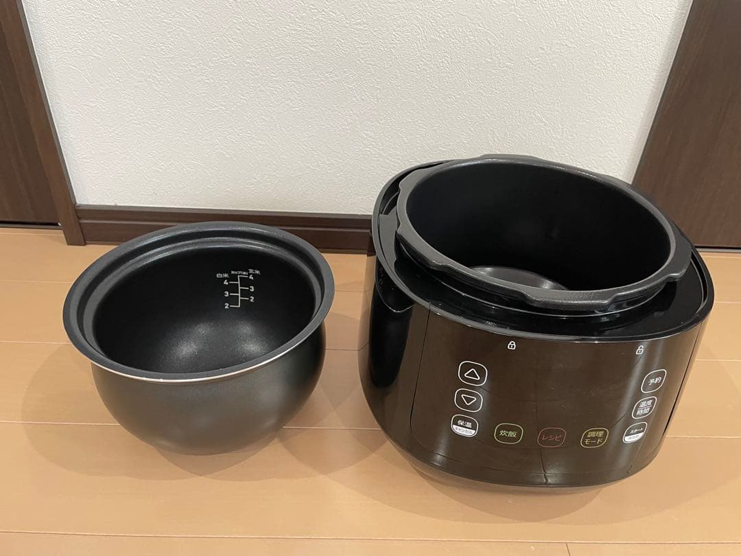 T-fal ラクラ・クッカー コンパクト電気圧力鍋