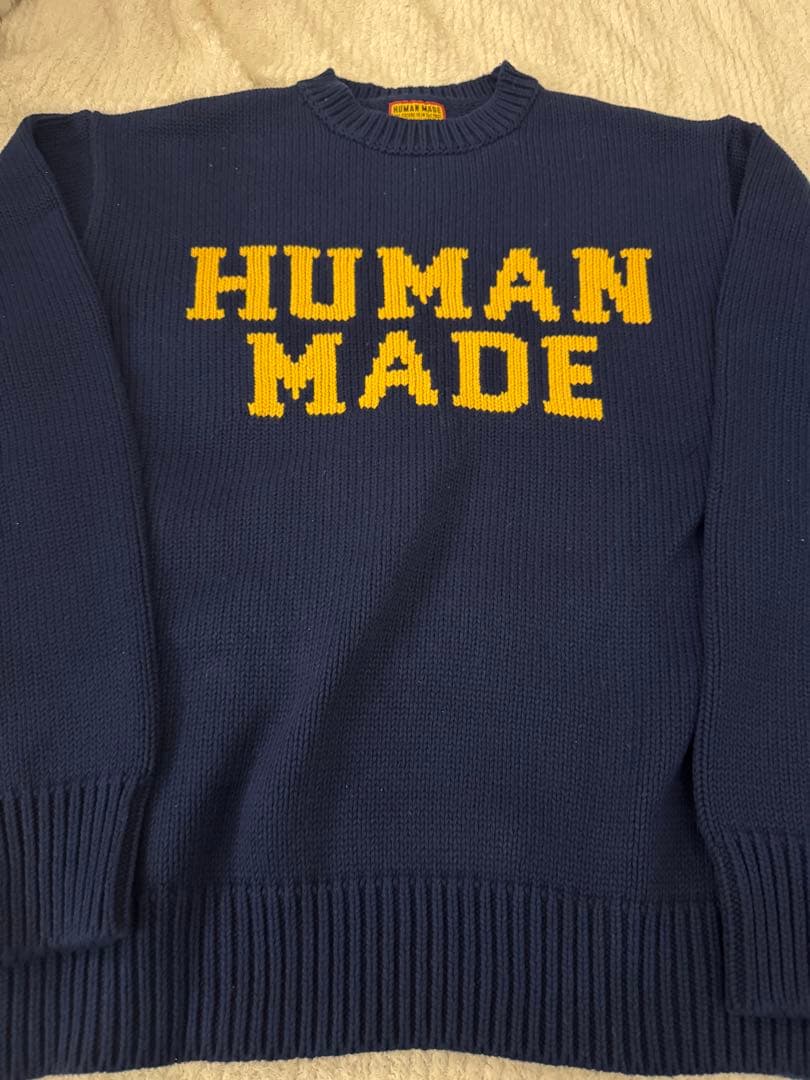 トップス HUMAN MADE Graphic Sweater \"Navy\" M