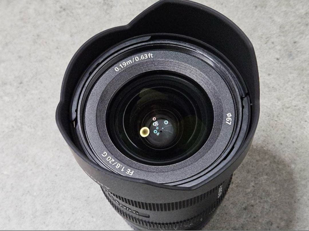 アキ　SONY FE 20mm F1.8 G レンズ