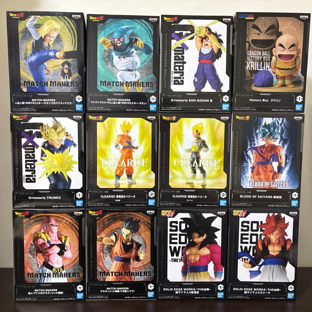 【最終値下げ】 ドラゴンボール　フィギュア　まとめ売り　12体セット