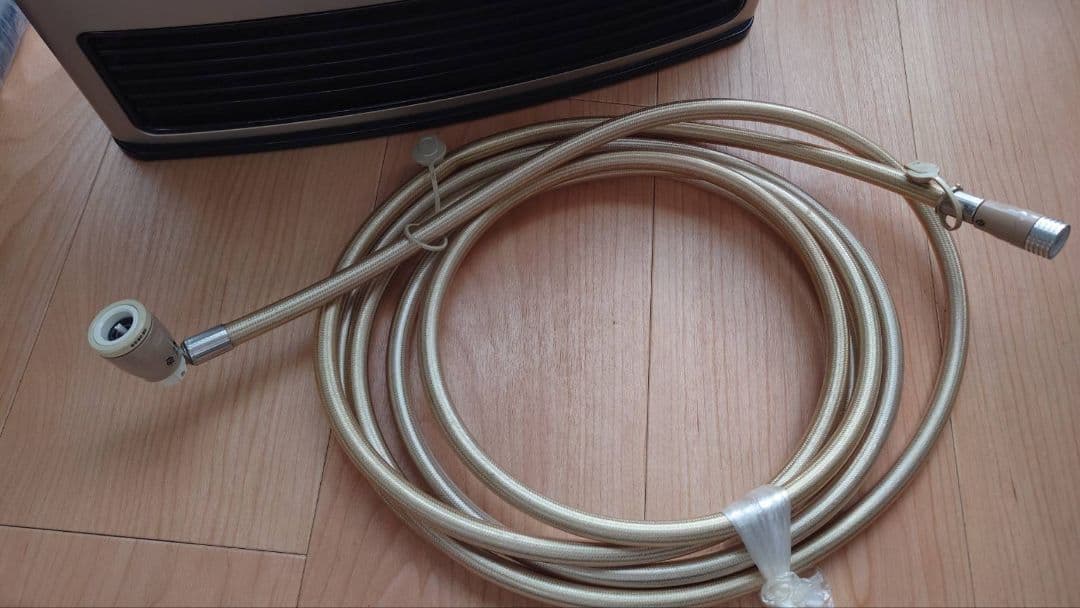 東邦ガス　ガスファンヒーター　ガスストーブ　ホース付