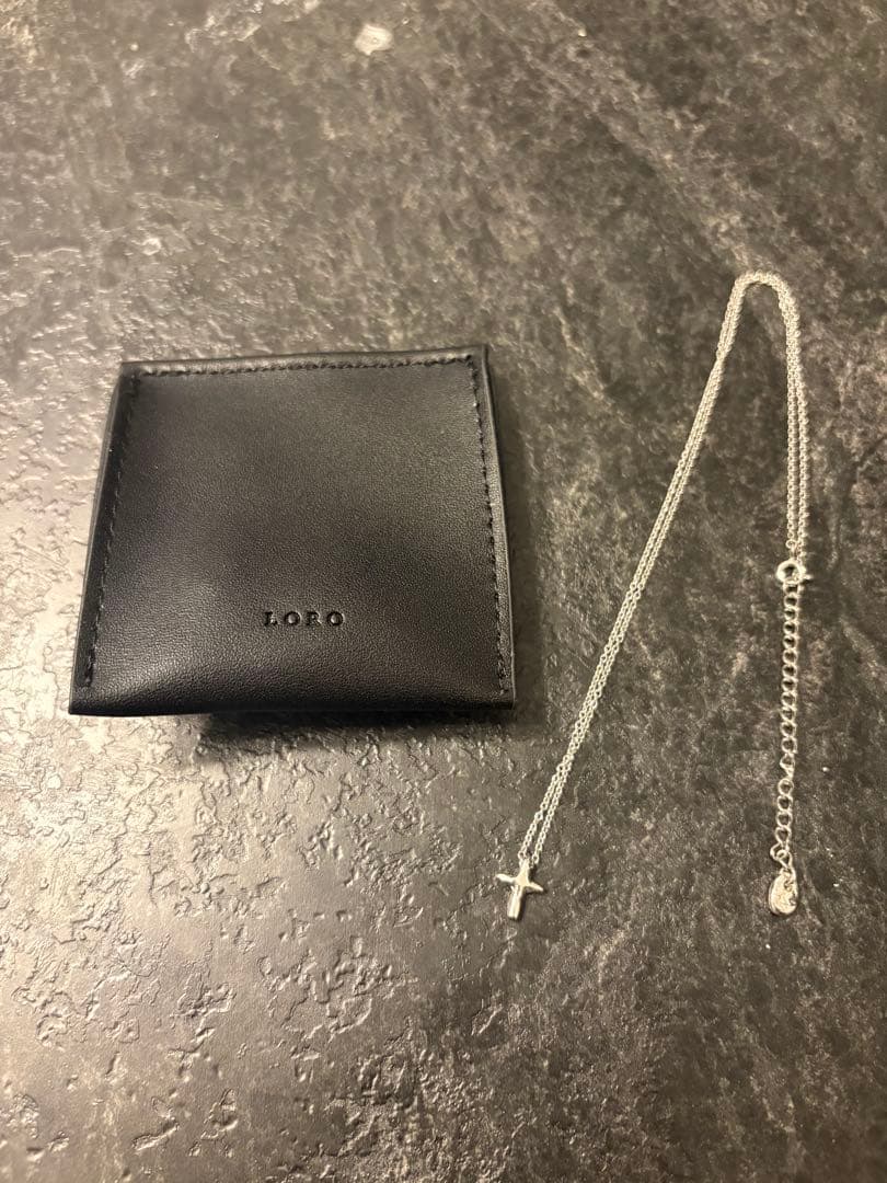 loro ny cross necklace silver925 sサイズ