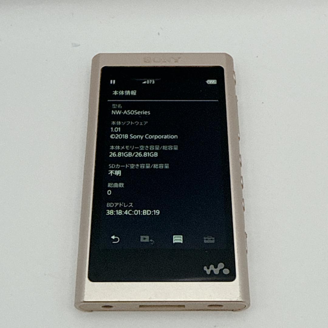 【良品】SONY WALKMAN NW-A56 32GB