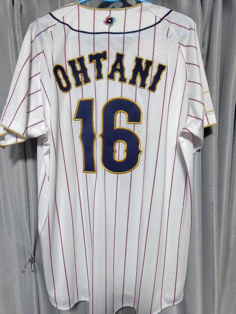 か*べ様 2023年WBC日本代表 レプリカユニフォーム 大谷翔平16 Oサイズ